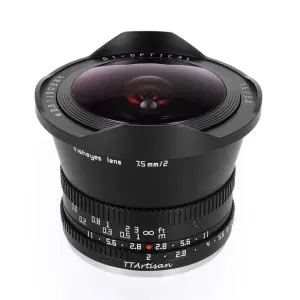  TTArtisan 7.5mm f/2.0 Fisheye-objektiv för Fujifilm X