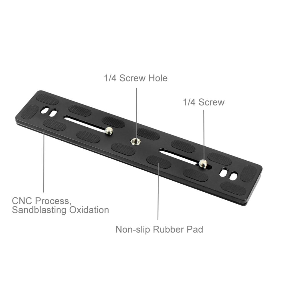  Puluz Snabbplatta 200mm för 2x Systemkameror Arca Swiss system