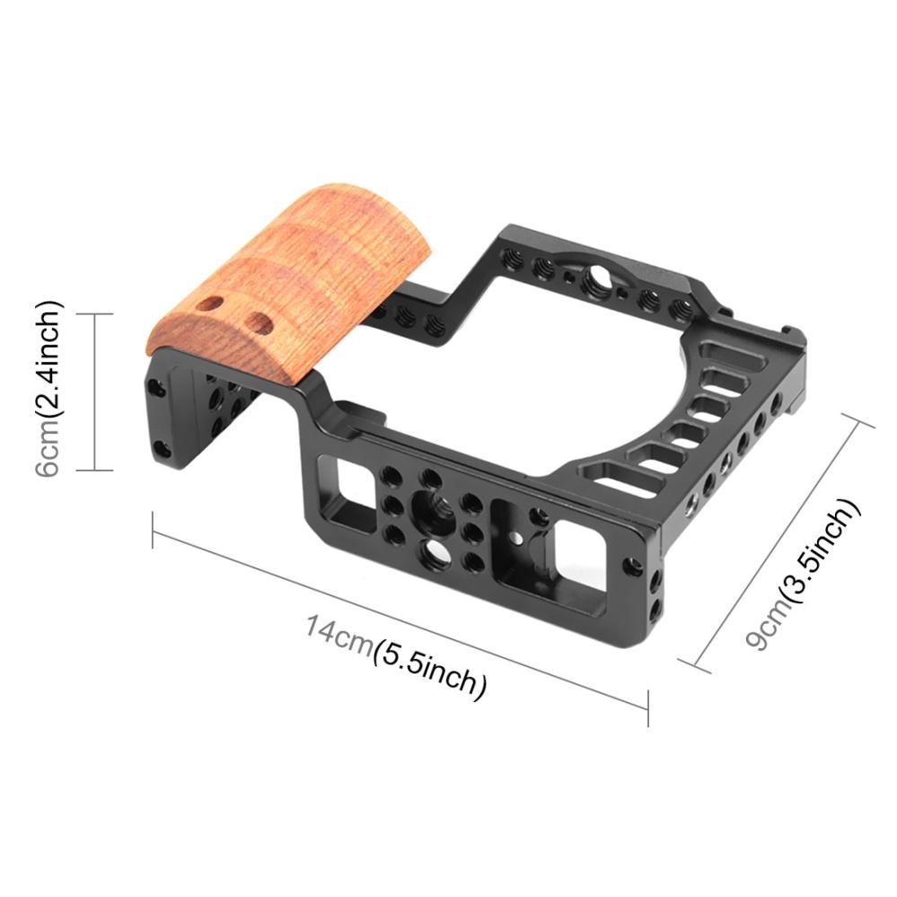  Puluz Kamerabur med trähandtag för Sony A7C ILCE-7C