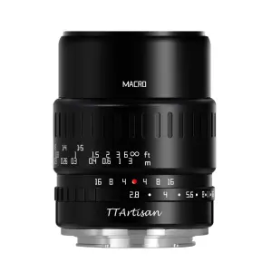  TTArtisan 40mm f/2.8 Makroobjektiv APS-C för Nikon Z