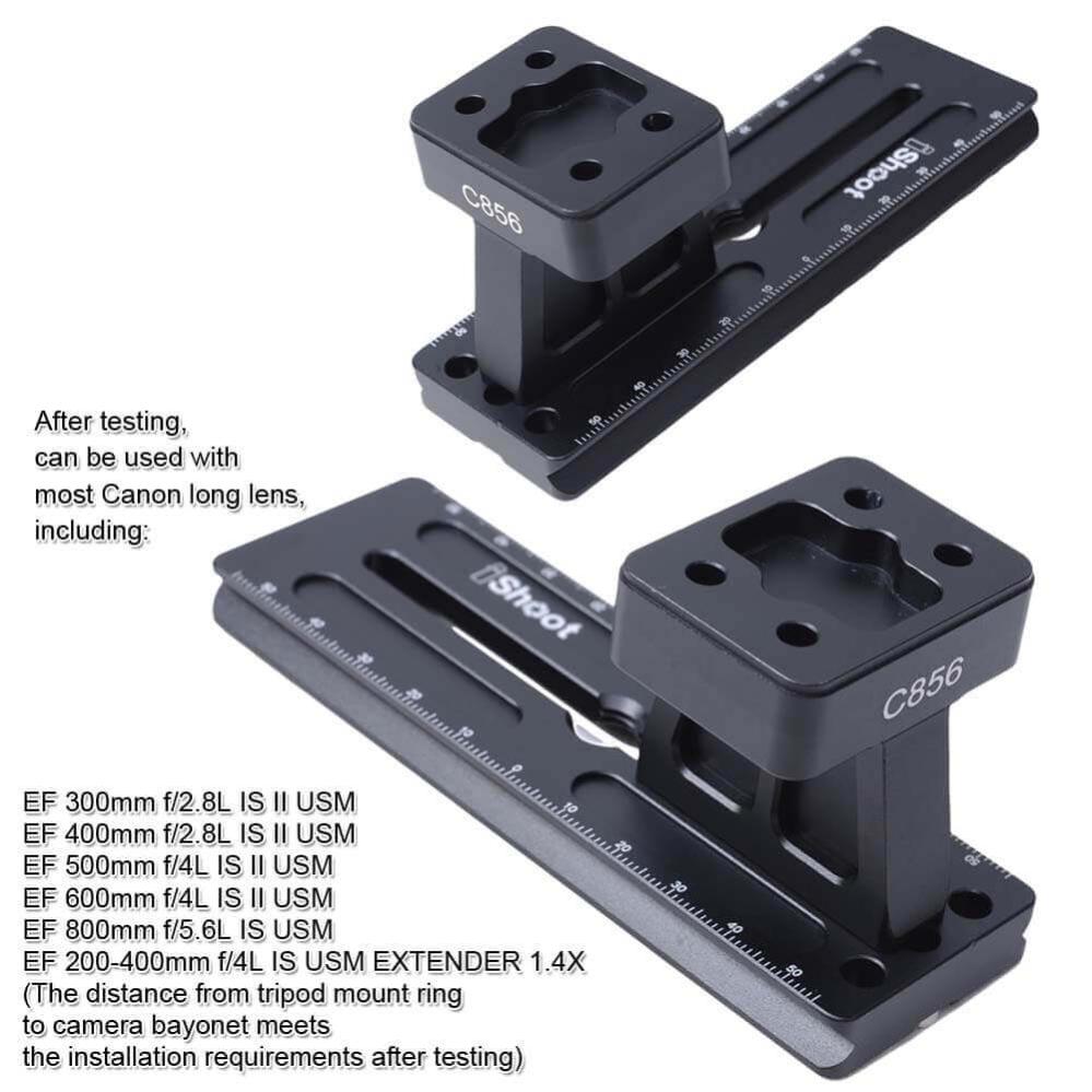  iShoot Stativvfäste för Canon EF 300mm 400mm 600mm 800mm