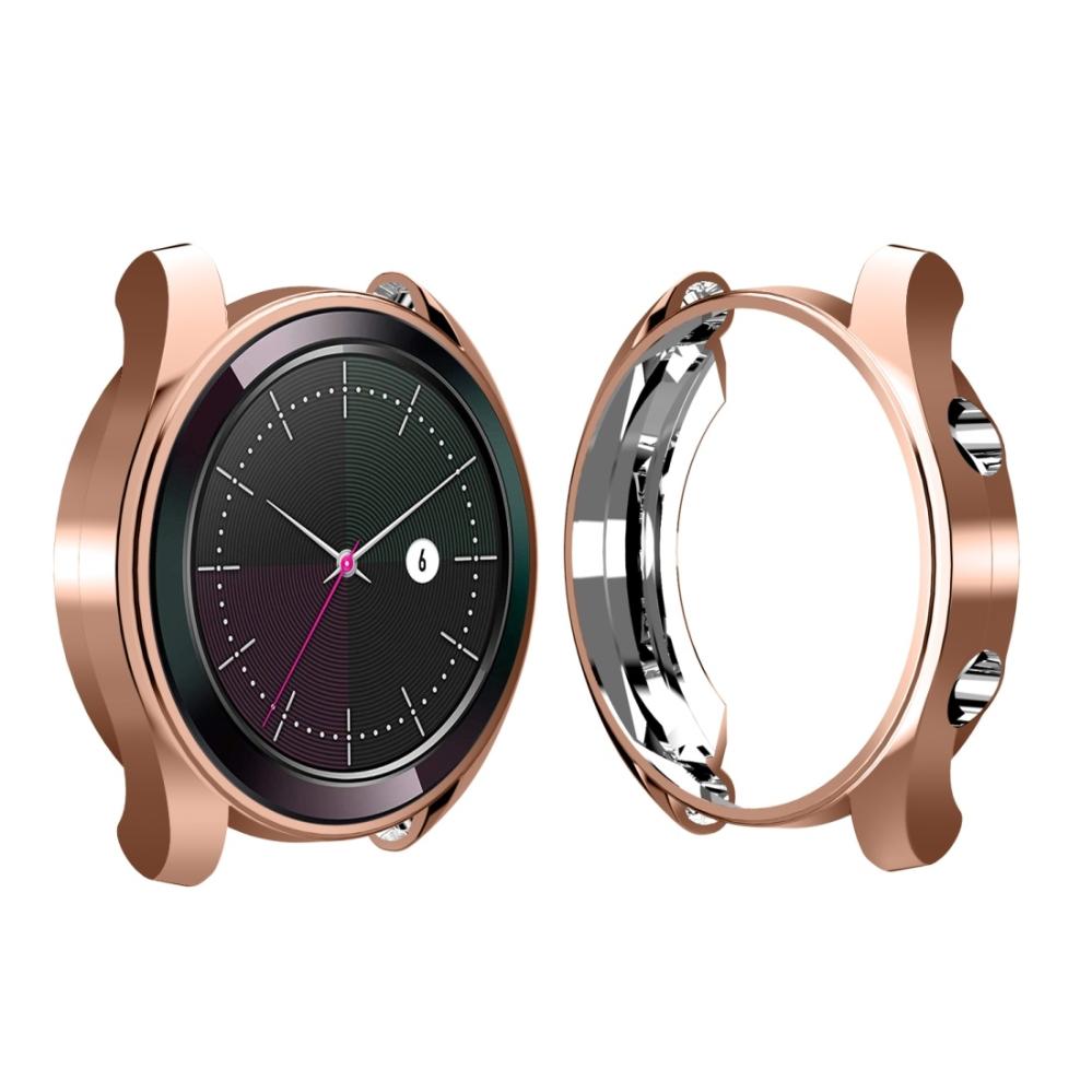  Displayskydd för Huawei Watch GT Elegant 42mm av härdat glas Roséguld