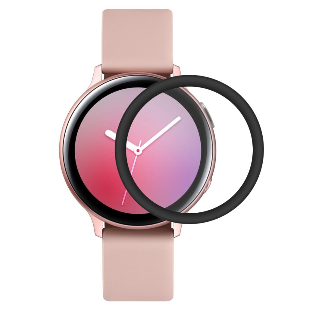  Displayskydd med Svart ram för Galaxy Watch Active 40mm