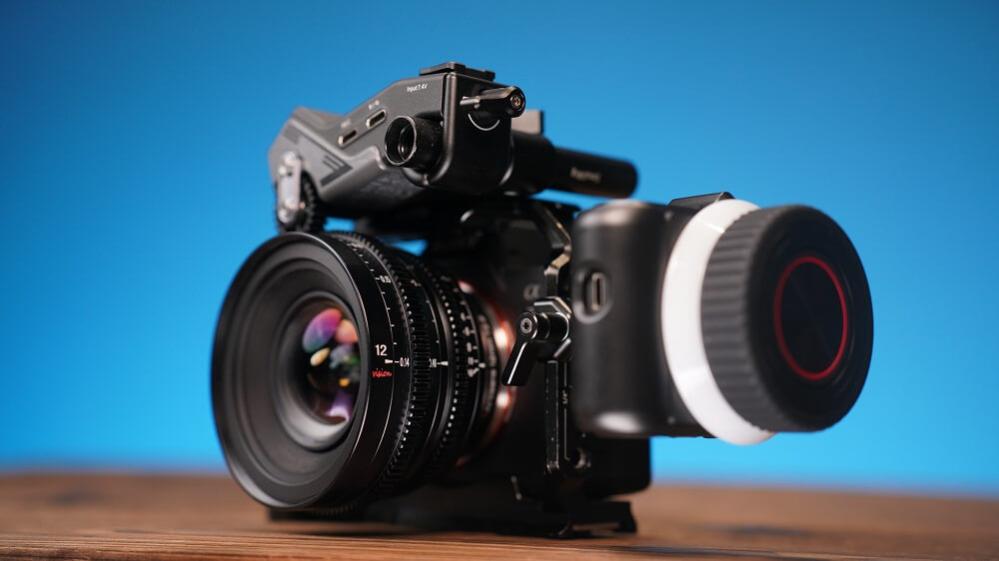  7Artisans 12mm T2.9 Vision Cinema Objektiv APS-C för Canon EOS RF