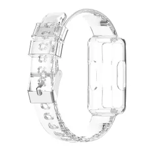  Silikonarmband transparent för Fitbit Ace 2/3 Luxe Inspiere 1/2