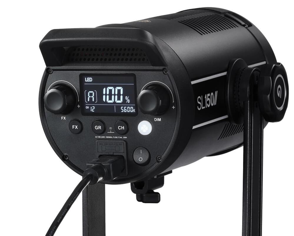  Godox SL150II LED-belysning Flimmerfritt dagsljusbalanserad 150Watt