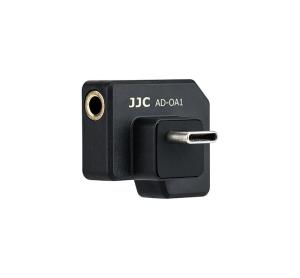  JJC Mikrofonadapter 3.5mm för DJI Osmo actionkameror med USB Typ C