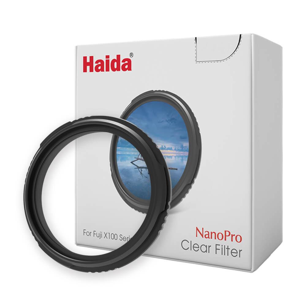  Haida NanoPro Clear filter Skyddsfilter för Fujifilm X100-serien