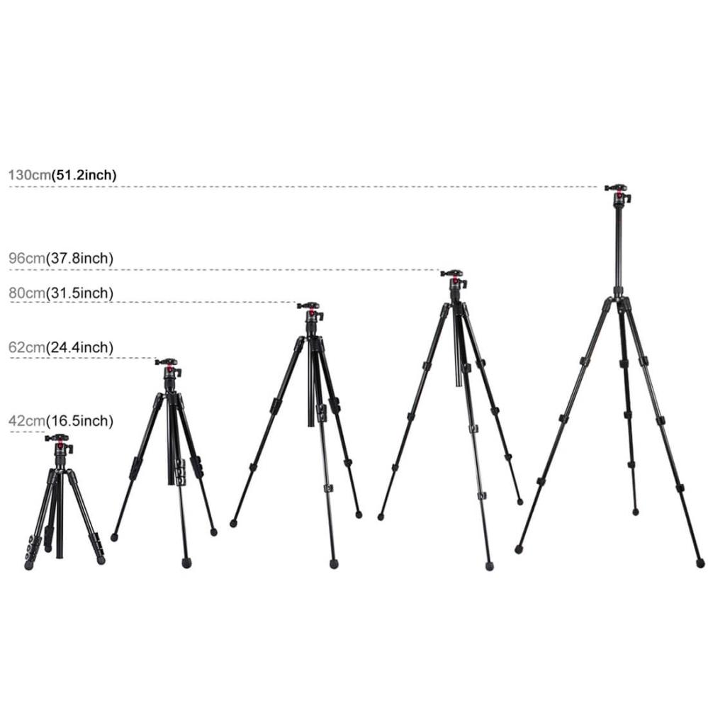  Puluz Kamerastativ 42-130cm av aluminium