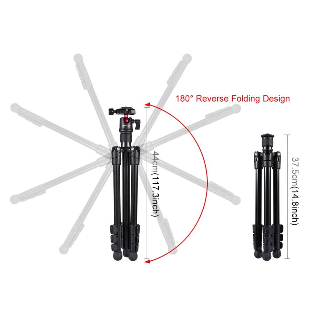  Puluz Kamerastativ 42-130cm av aluminium