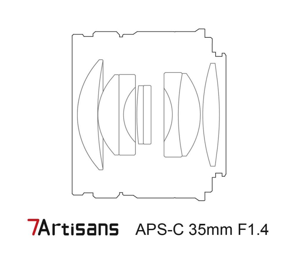  7Artisans 35mm f/1.4 objektiv APS-C för Fujifilm X