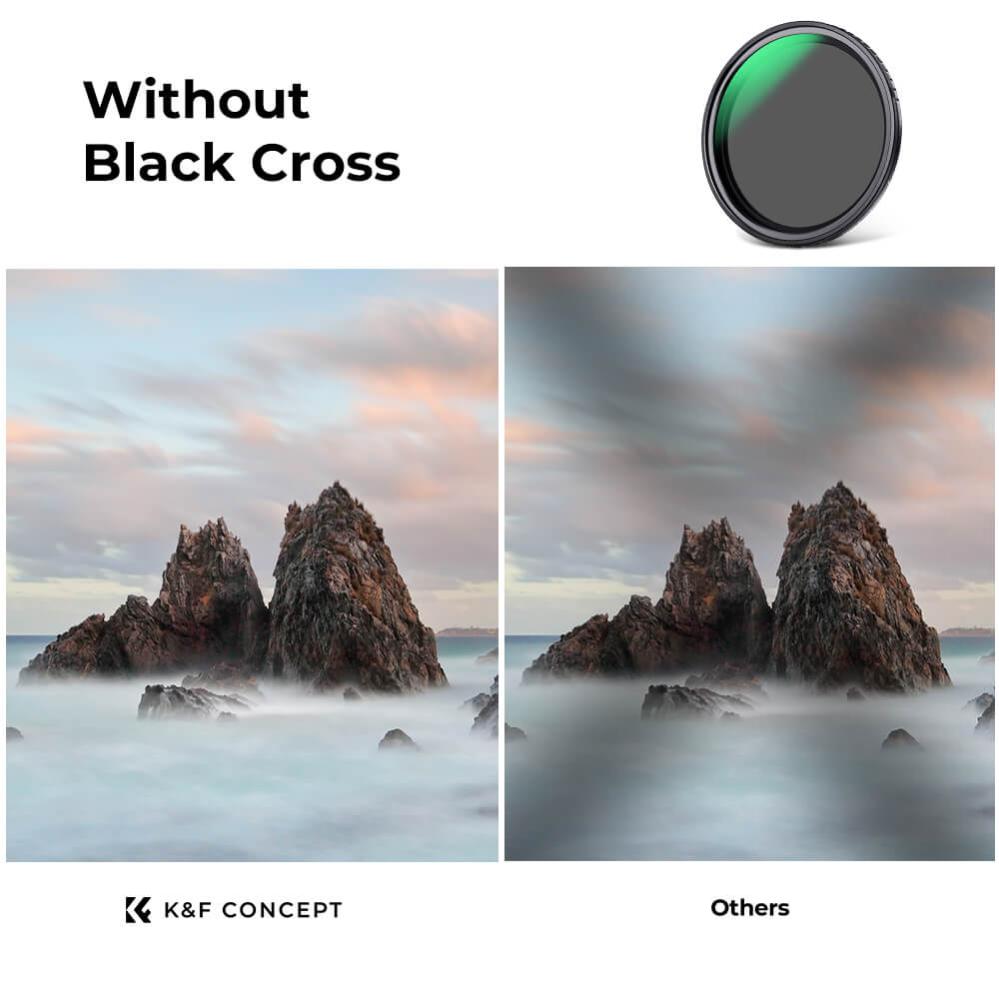  K&F Concept Magnetisk variabelt ND-filter ND2-ND32 1-5 stopp