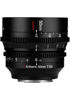  7Artisans 50mm T 1.05 Vision Cinema Objektiv APS-C för Leica L