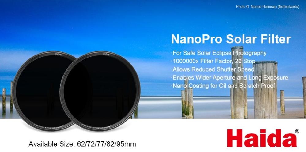  Haida NanoPro One Million X Edition ND Filter 20-Stop Solar filter