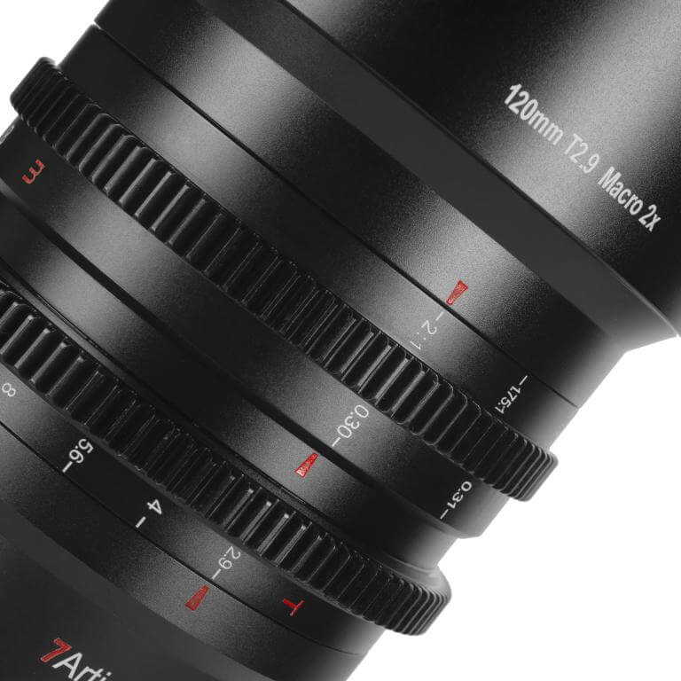  7Artisans 120mm T2.9 Makroobjektiv 2x FF för Leica L