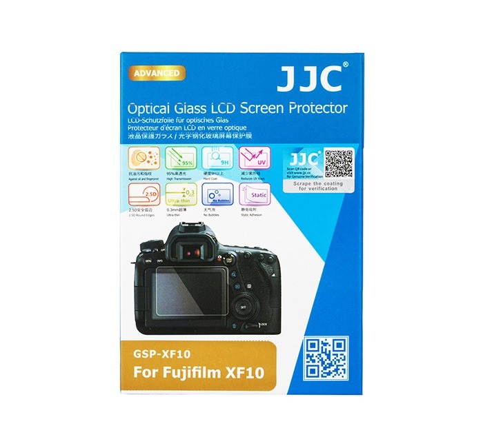  JJC Skrmskydd fr Fujifilm XF10 optiskt glas 9H