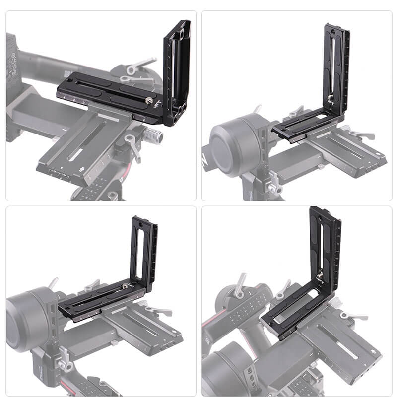  L-Bracket Universal modell fr spegells systemkamera & DJI Ronin gimbal