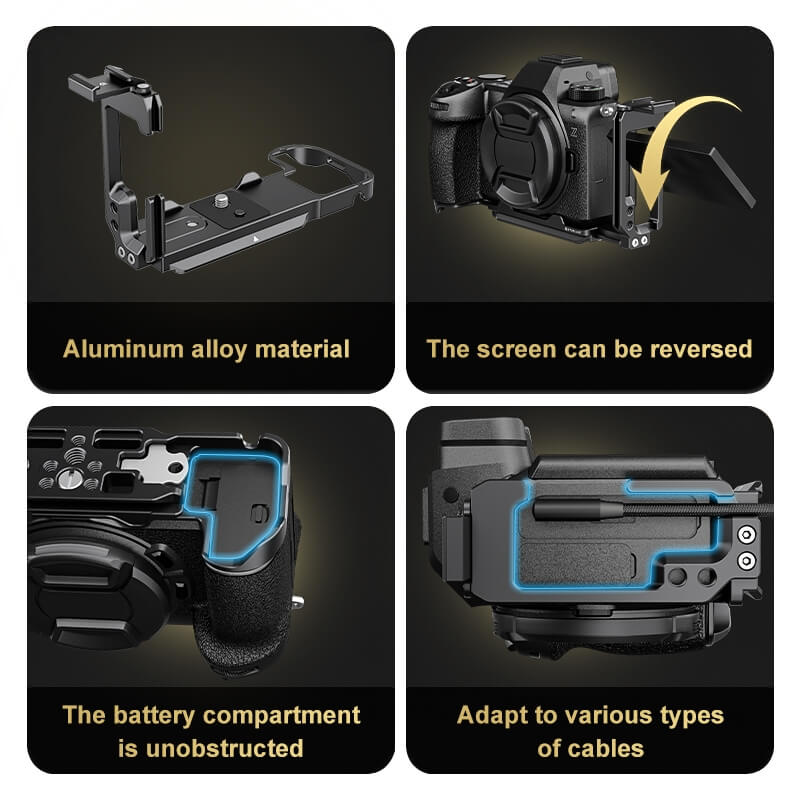  Puluz L-Bracket fr Nikon Z6III/ Z6II