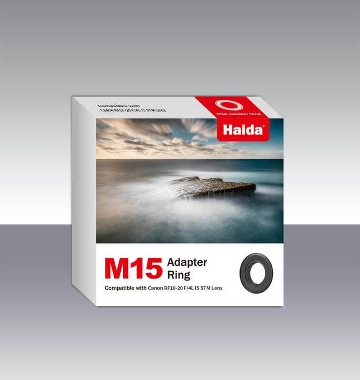  Haida M15 Adapterring fr Canon RF 10-20mm f/4 L IS STM objektiv