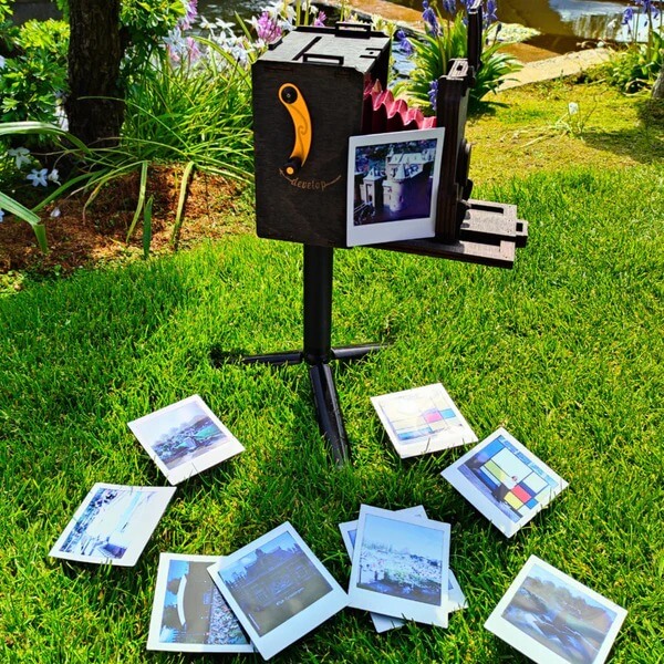  JollyLook DIY-kit fr Instax Square film  Bygg Din Egen Pinhole-kamera!