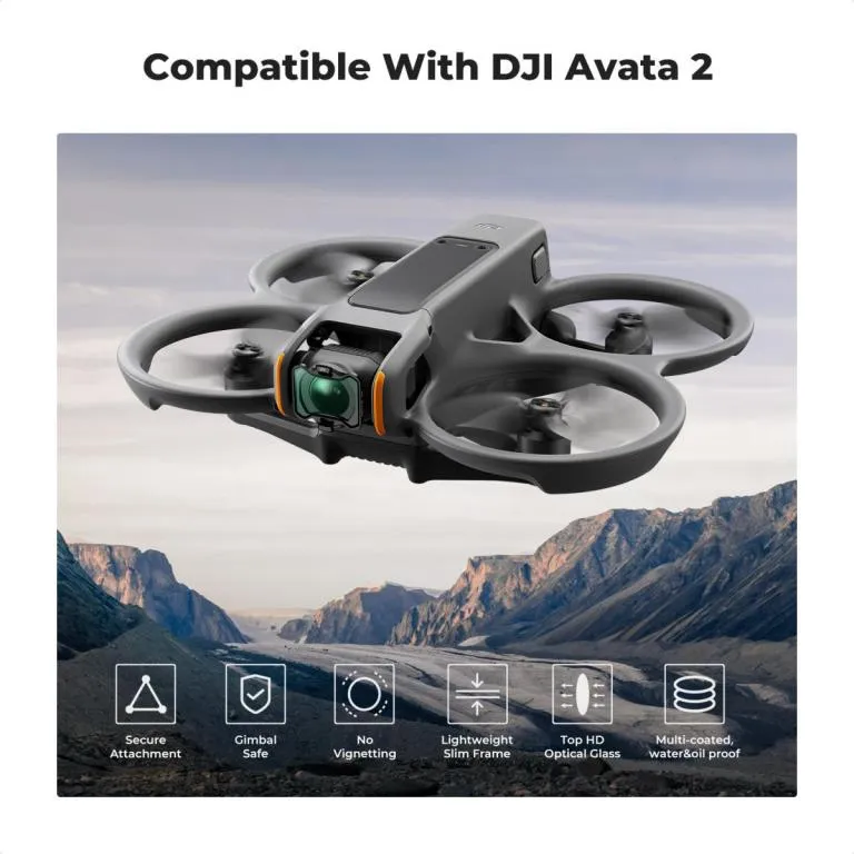  K&F Concept Nano-X UV-filter för DJI Avata 2