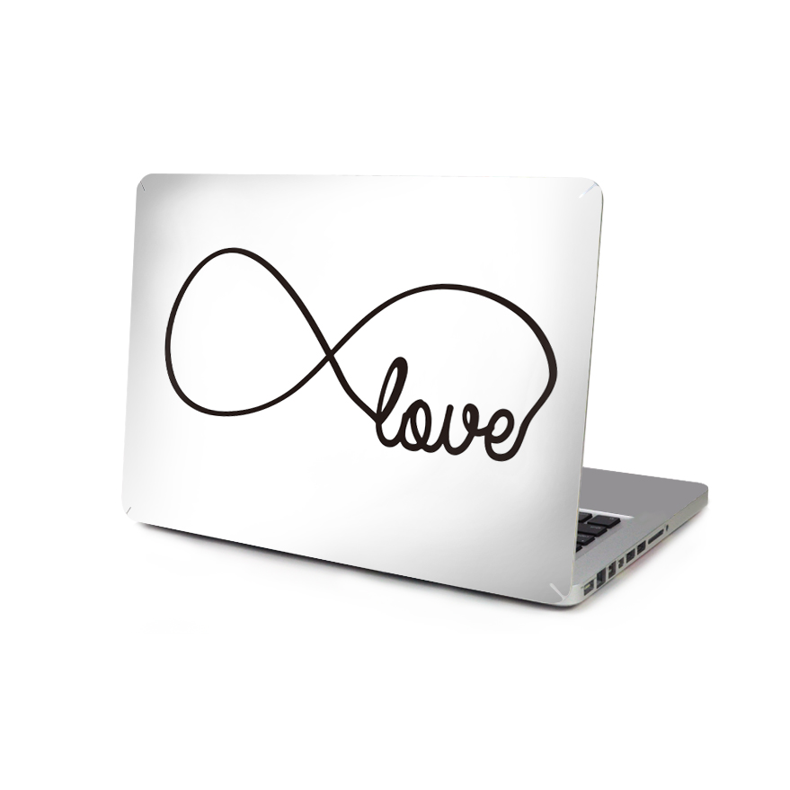  Skin fr Macbook Pro 13.3-tum - Infinity love