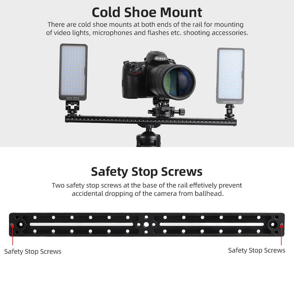  Sunwayfoto DPG-440 Skena 440mm med dovetail-spr